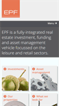 Mobile Screenshot of epfgroup.com